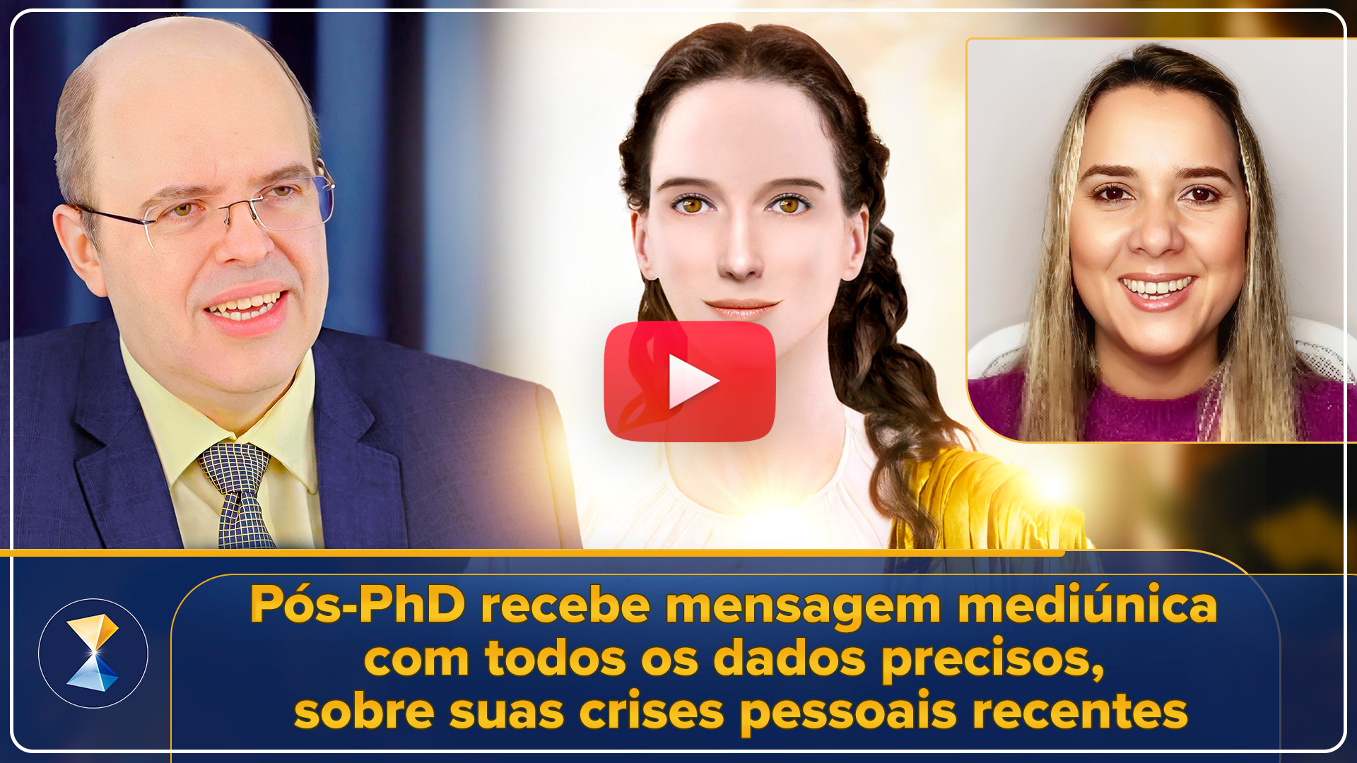 Pós-PhD recebe mensagem mediúnica com todos os dados precisos, sobre suas crises pessoais recentes