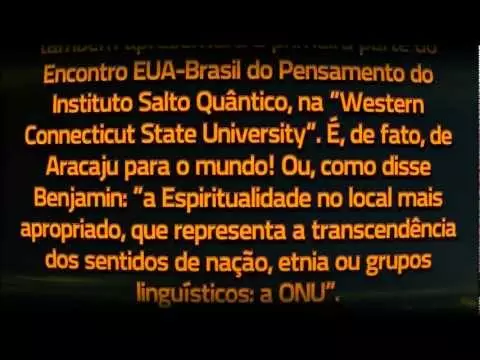 TB Estará na Sede da ONU, em Nova York, EUA…