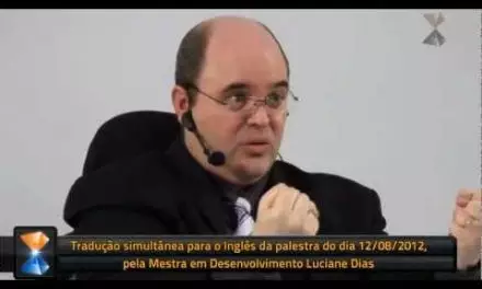 Tradução Simultânea para o Inglês – Breve Edição em Vídeo de Trecho da Preleção do Dia 12 de Agosto de 2012.