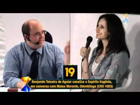 40 Informações Íntimas, em Impressionantes Minúcias (que nenhuma pessoa encarnada conhecia), Transmitidas pelo Espírito Eugênia, através do Médium Benjamin Teixeira de Aguiar, à Odontóloga Maisa Marante, diante de Centenas de Pessoas, ao Vivo, na Palestra Pública do Espaço Emes (Domingos, 6h da Tarde, Entrada Franca).