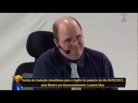 Tradução Simultânea para o Inglês das Conferências Semanais de Benjamin Teixeira de Aguiar e seus Mestres Espirituais  – uma Pequena Amostra de 1min08s.