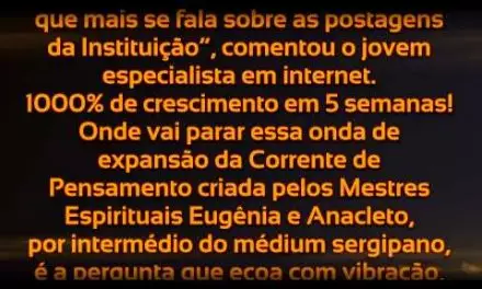 Quinze Mil Fãs (Eram 1.300 no Início do Mês Passado)…