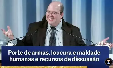 Porte de armas, loucura e maldade humanas e recursos de dissuasão