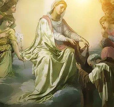 Sinal inequívoco da Presença e Comunicações de Nossa Senhora.