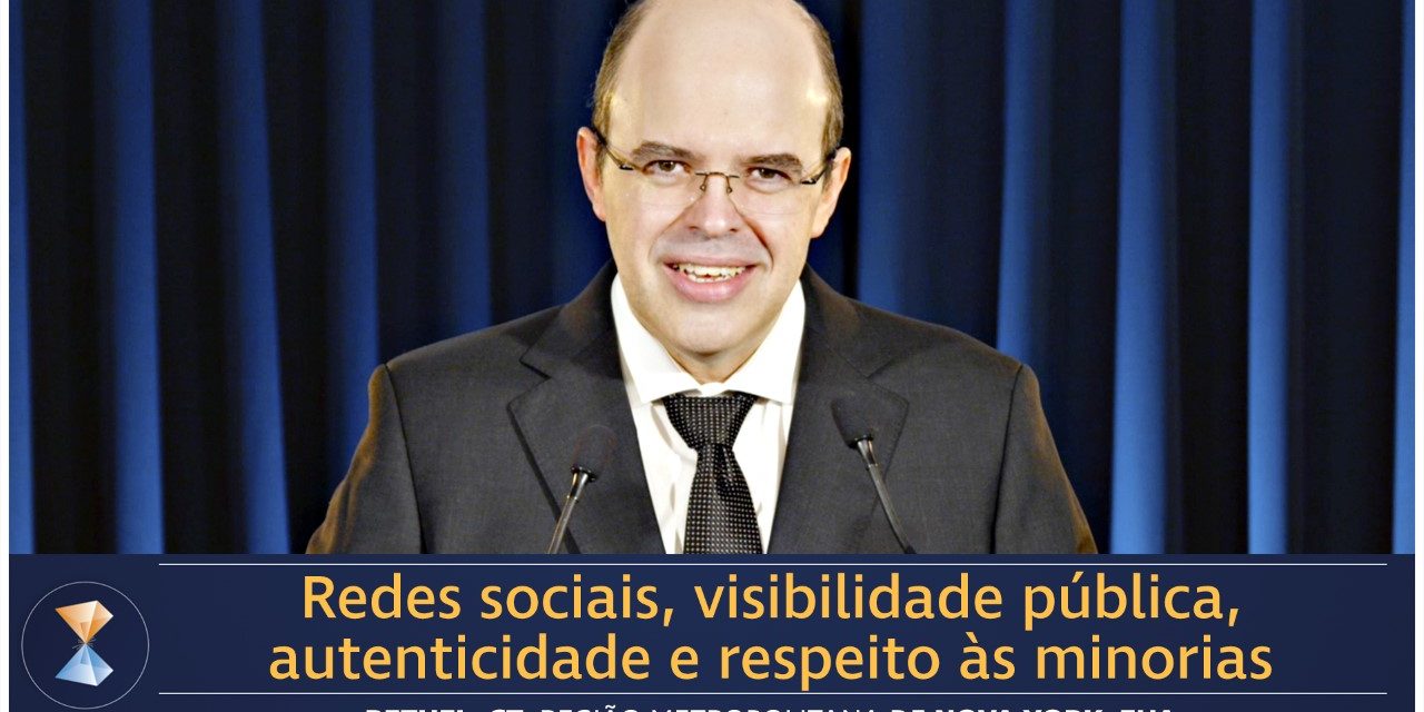 Redes sociais, visibilidade pública, autenticidade e respeito às minorias