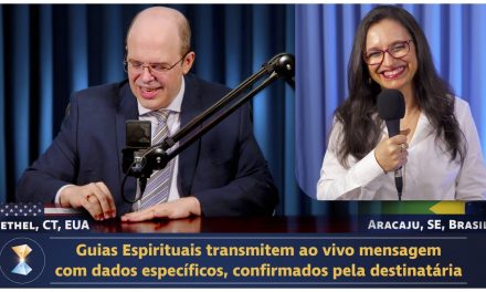 Guias Espirituais transmitem ao vivo mensagem com dados específicos, confirmados pela destinatária