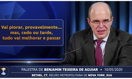 Vai piorar, provavelmente… mas, cedo ou tarde, tudo vai melhorar e passar