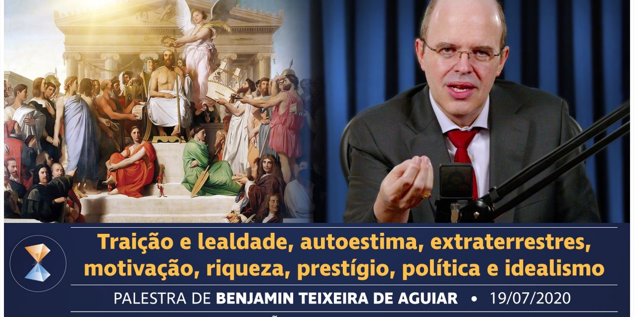 Traição e lealdade, autoestima, extraterrestres, motivação, riqueza, prestígio, política e idealismo