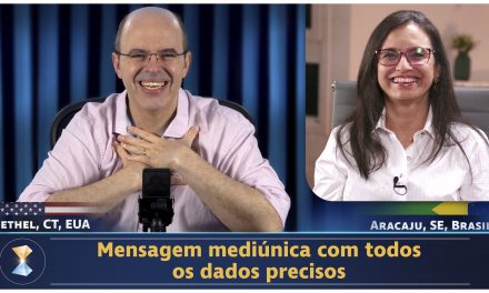 Visitas espirituais evidenciadas em mensagem mediúnica com todos os dados precisos