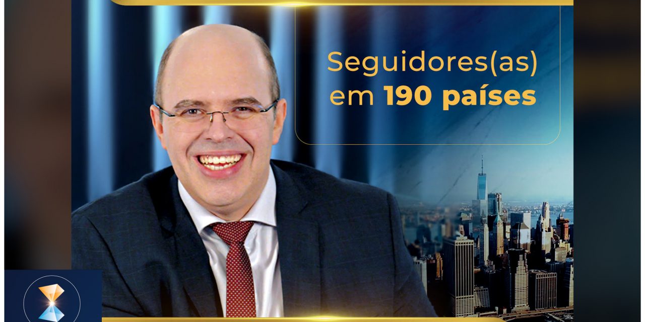 Seguidores(as) em 190 países – de Aracaju para o mundo!