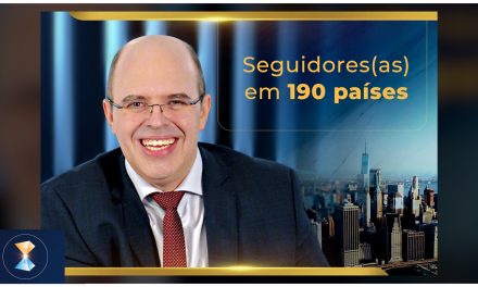 Seguidores(as) em 190 países – de Aracaju para o mundo!