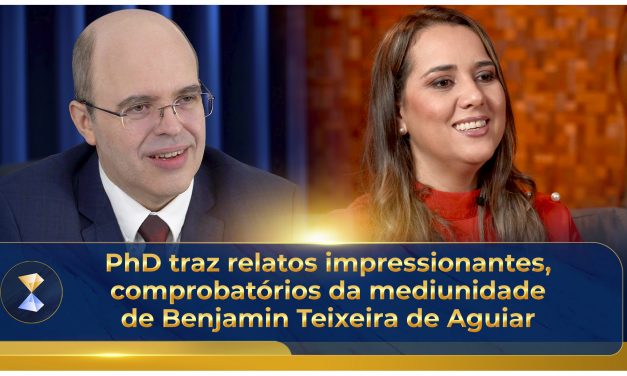 PhD traz relatos impressionantes, comprobatórios da mediunidade de Benjamin Teixeira de Aguiar