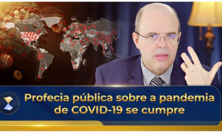 Profecia pública sobre a pandemia  de COVID-19 se cumpre