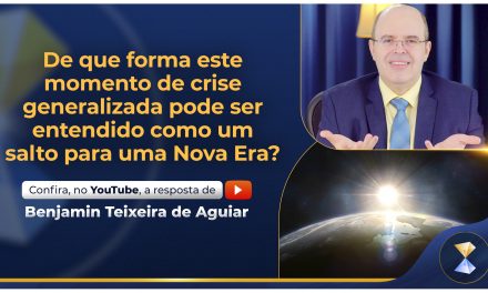 De que forma este momento de crise generalizada pode ser entendido como um salto para uma Nova Era?