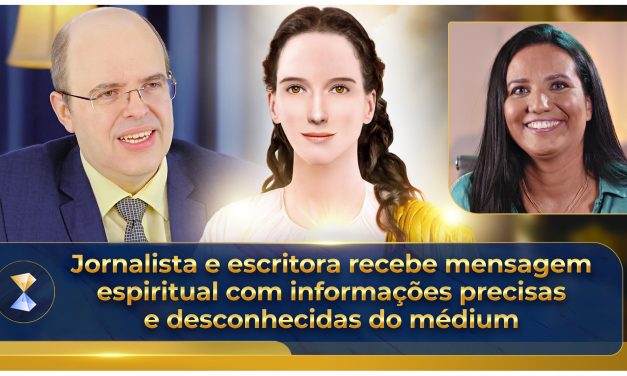 Jornalista e escritora recebe mensagem espiritual com informações precisas e desconhecidas do médium