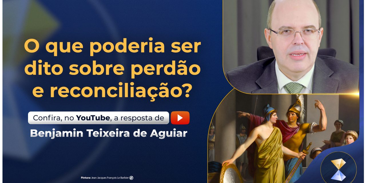 O que poderia ser dito sobre perdão e reconciliação?