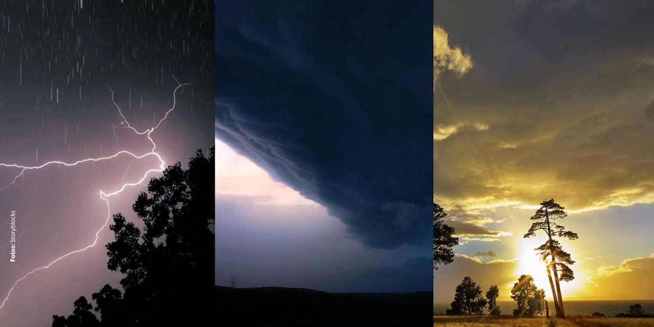 Tempestade, escuridão e alvorada