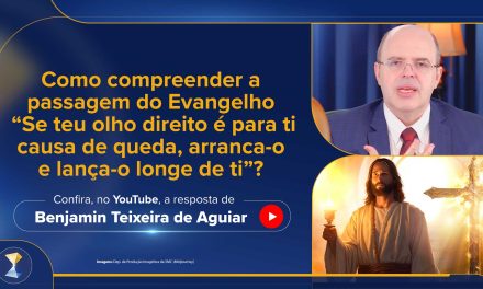 Como compreender a passagem do Evangelho “Se teu olho direito é para ti causa de queda, arranca-o e lança-o longe de ti”?