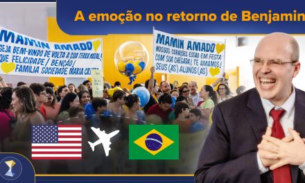 Após residir quase 4 anos nos EUA, Benjamin retorna ao Brasil