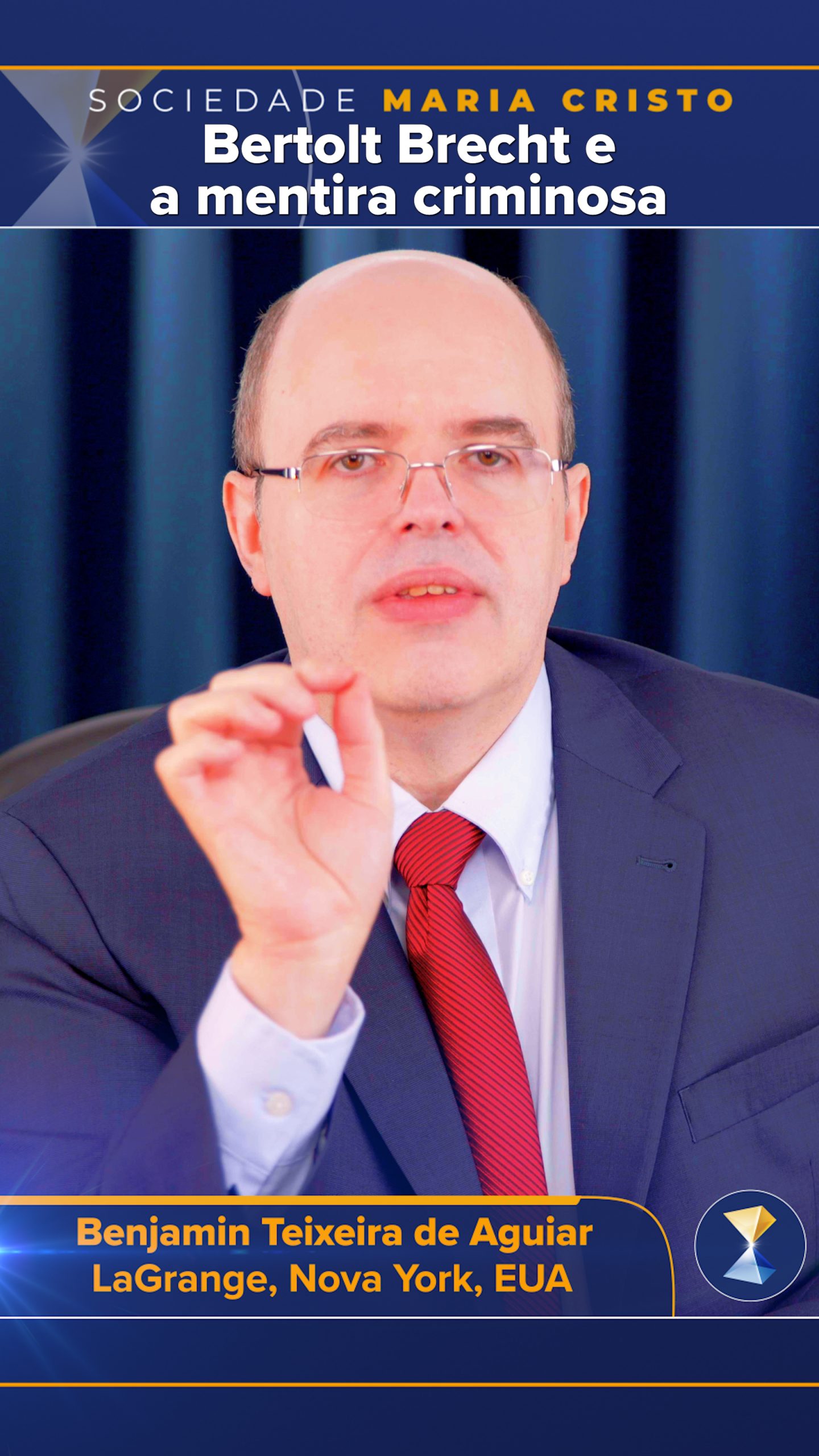 Bertolt Brecht e a mentira criminosa - Sociedade Maria Cristo