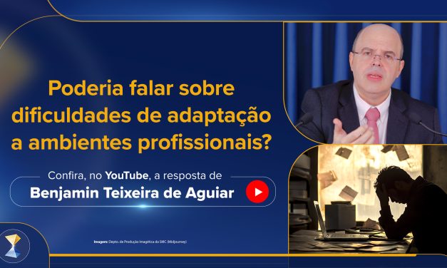 Poderia falar sobre dificuldades de adaptação a ambientes profissionais?