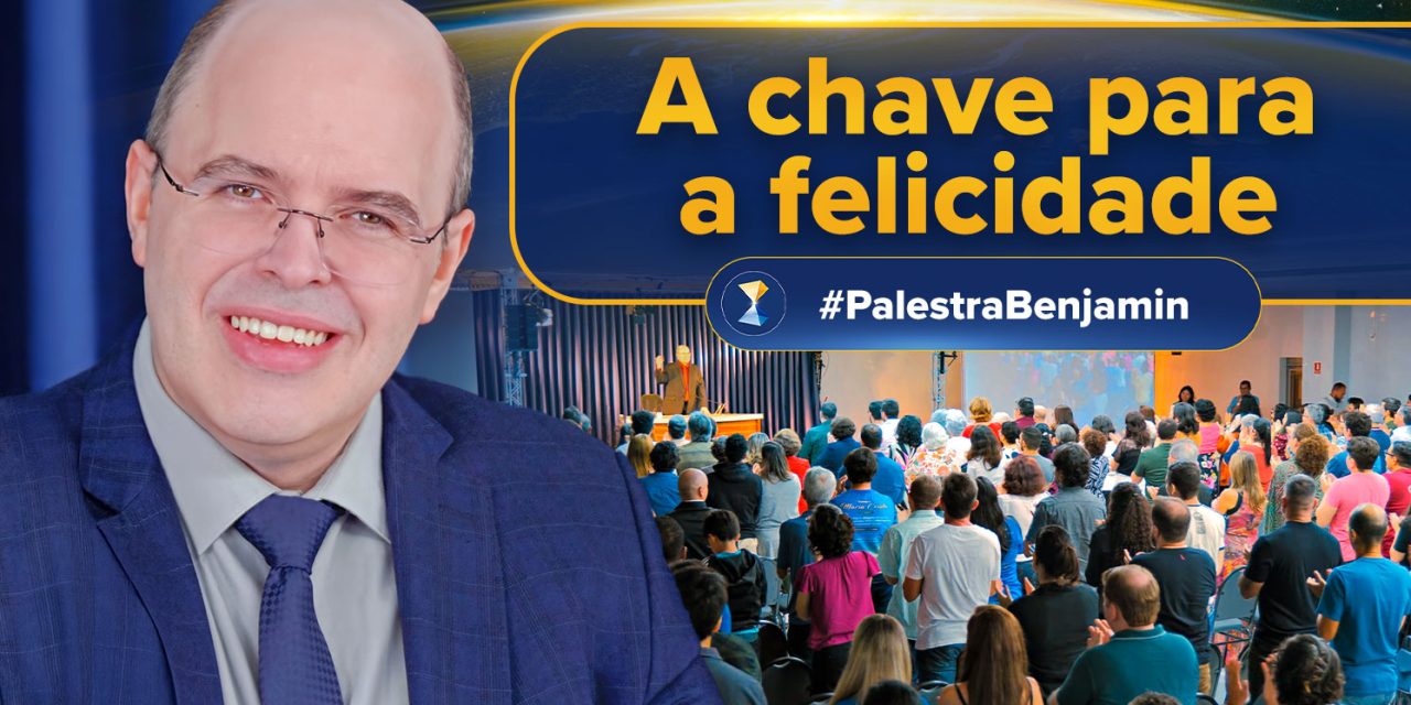 Palestra de celebração dos 35 anos de início das atividades públicas do orientador espiritual Benjamin Teixeira de Aguiar
