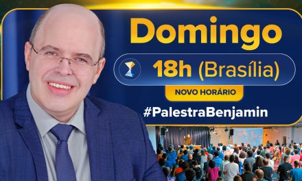 34 anos de preleções públicas e novo horário das palestras presenciais do orientador espiritual Benjamin Teixeira de Aguiar