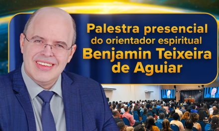 É amanhã! No Arcus Hotel, às 18h – Espiritualidade e cristianismo de vanguarda – palestras do orientador espiritual Benjamin Teixeira de Aguiar
