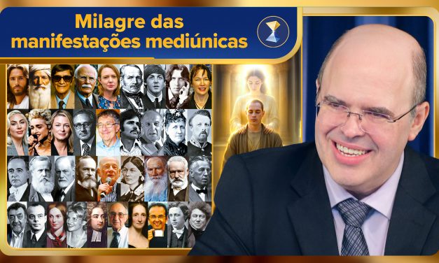 Milagre das manifestações mediúnicas em palestra do orientador espiritual Benjamin Teixeira de Aguiar