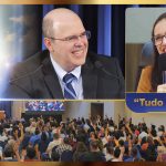 Mensagens mediúnicas ao vivo, na palestra do orientador espiritual Benjamin Teixeira de Aguiar