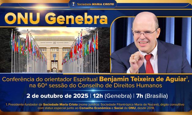 O orientador espiritual Benjamin Teixeira de Aguiar participará da 60ª sessão do Conselho de Direitos Humanos da ONU, em Genebra