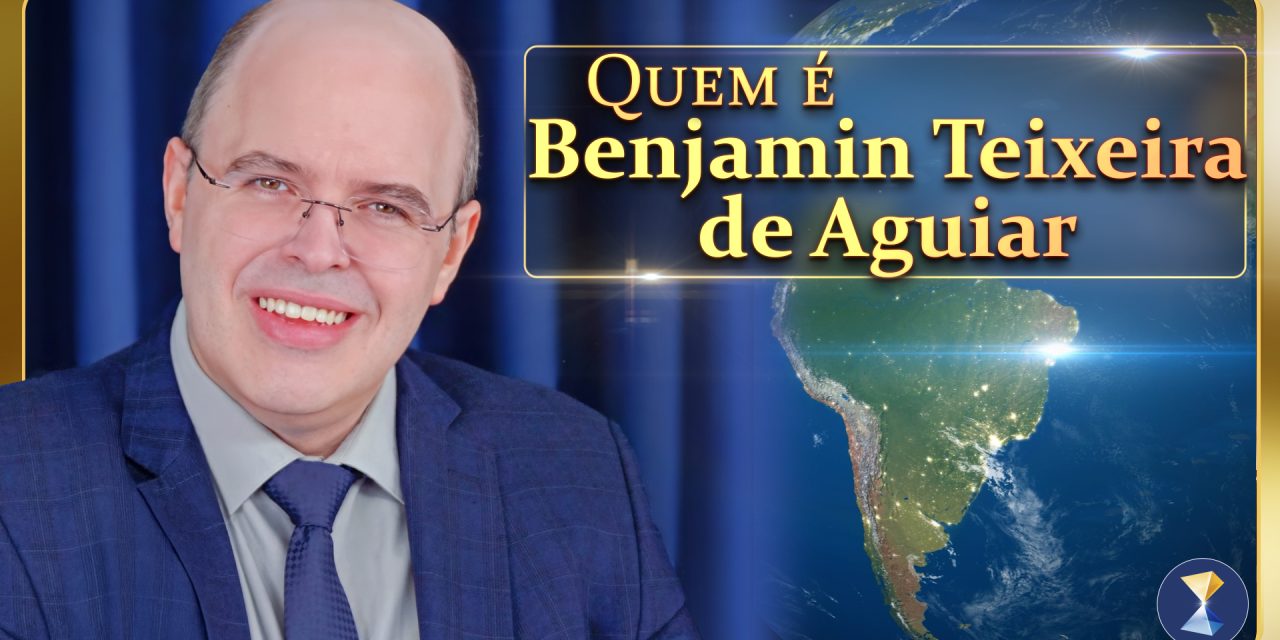 Quem é Benjamin Teixeira de Aguiar – resumo de credenciais, em 1min29s: abertura de suas palestras
