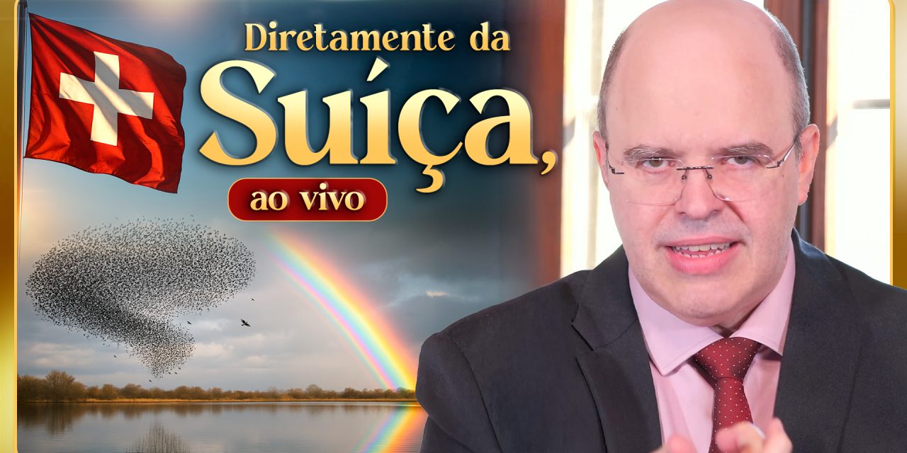 Diretamente da Suíça, ao vivo, tratando de extraordinários fenômenos e de preconceitos medonhos