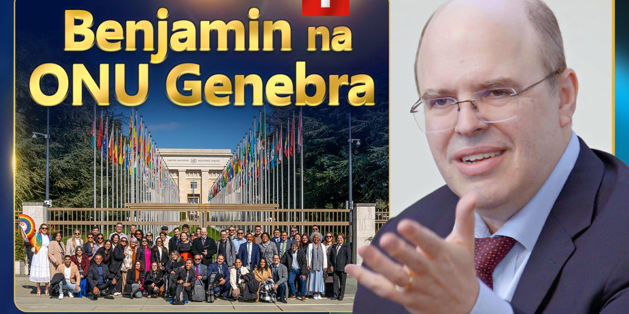 ONU Genebra – conferência de Benjamin Teixeira de Aguiar, em defesa de mulheres, negros(as) e LGBTs