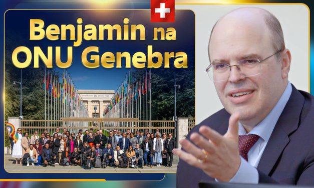ONU Genebra – conferência de Benjamin Teixeira de Aguiar, em defesa de mulheres, negros(as) e LGBTs