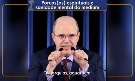 Porcos(as) espirituais e sanidade mental do médium 