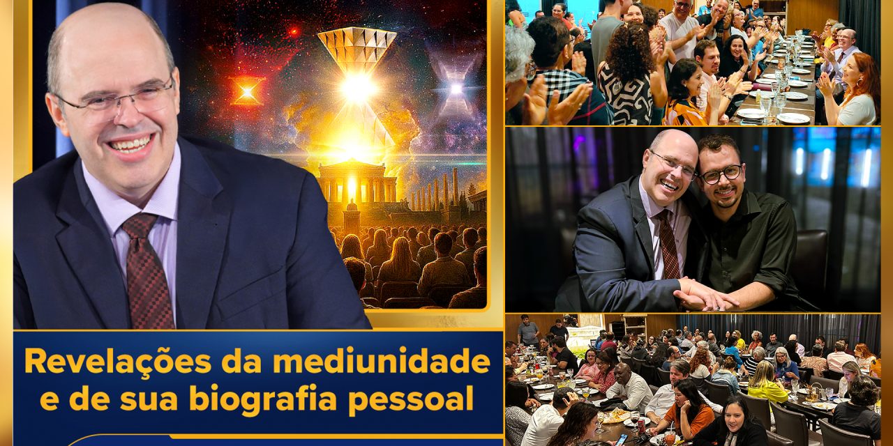 Revelações e confidências, em palestra do orientador espiritual Benjamin Teixeira de Aguiar