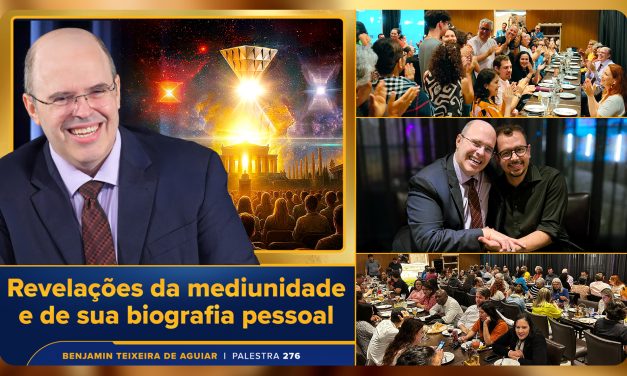 Revelações e confidências, em palestra do orientador espiritual Benjamin Teixeira de Aguiar