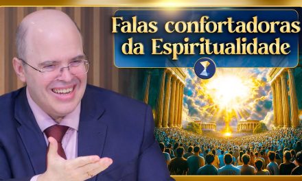 Falas confortadoras da Espiritualidade com gente da plateia, ao vivo, diante de centenas de pessoas