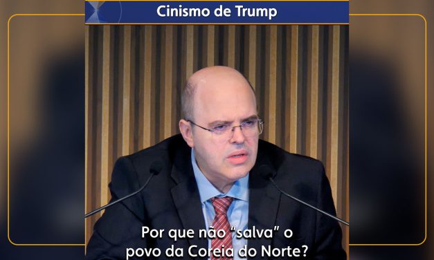 Cinismo de Trump