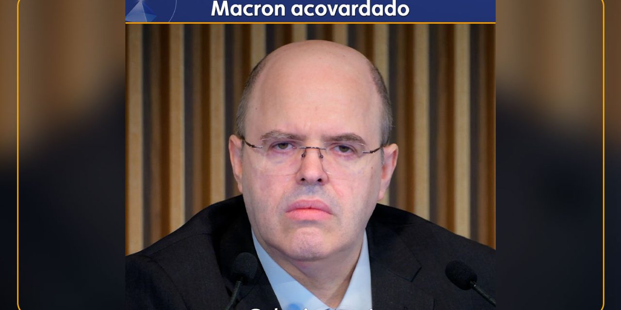 Venezuela colonizada, Macron acovardado