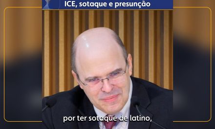 ICE, sotaque e presunção