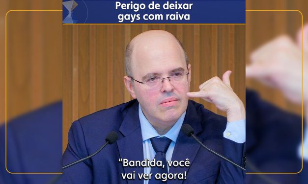 Perigo de deixar gays com raiva