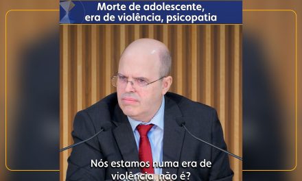 Morte de adolescente, era de violência, psicopatia