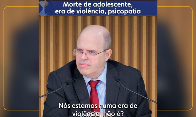 Morte de adolescente, era de violência, psicopatia