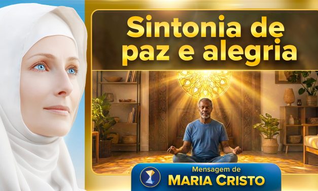 Sintonia de paz e alegria