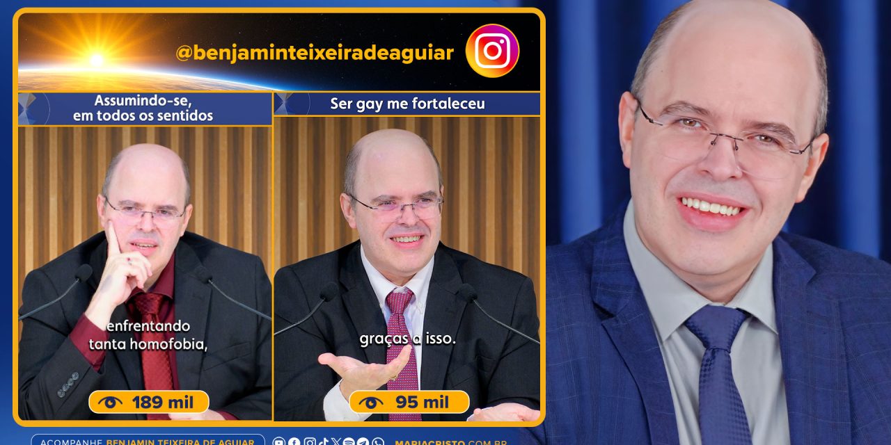 Viralização de “reels” do orientador espiritual Benjamin Teixeira de Aguiar, no Instagram