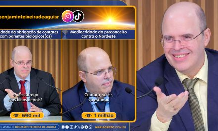 Mais de 1,6 milhão de visualizações em 2 vídeos recentes do orientador espiritual Benjamin Teixeira de Aguiar