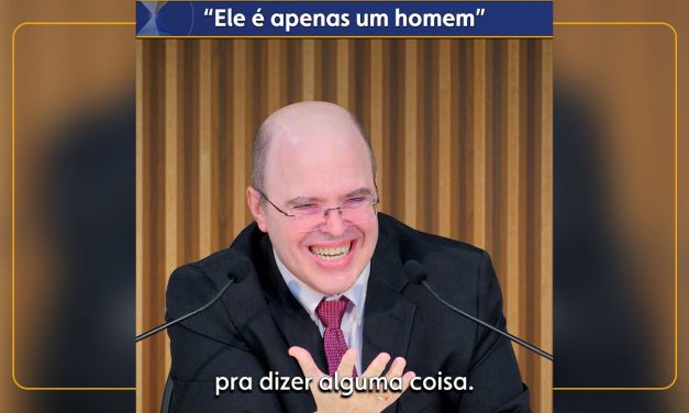 “Ele é apenas um homem”