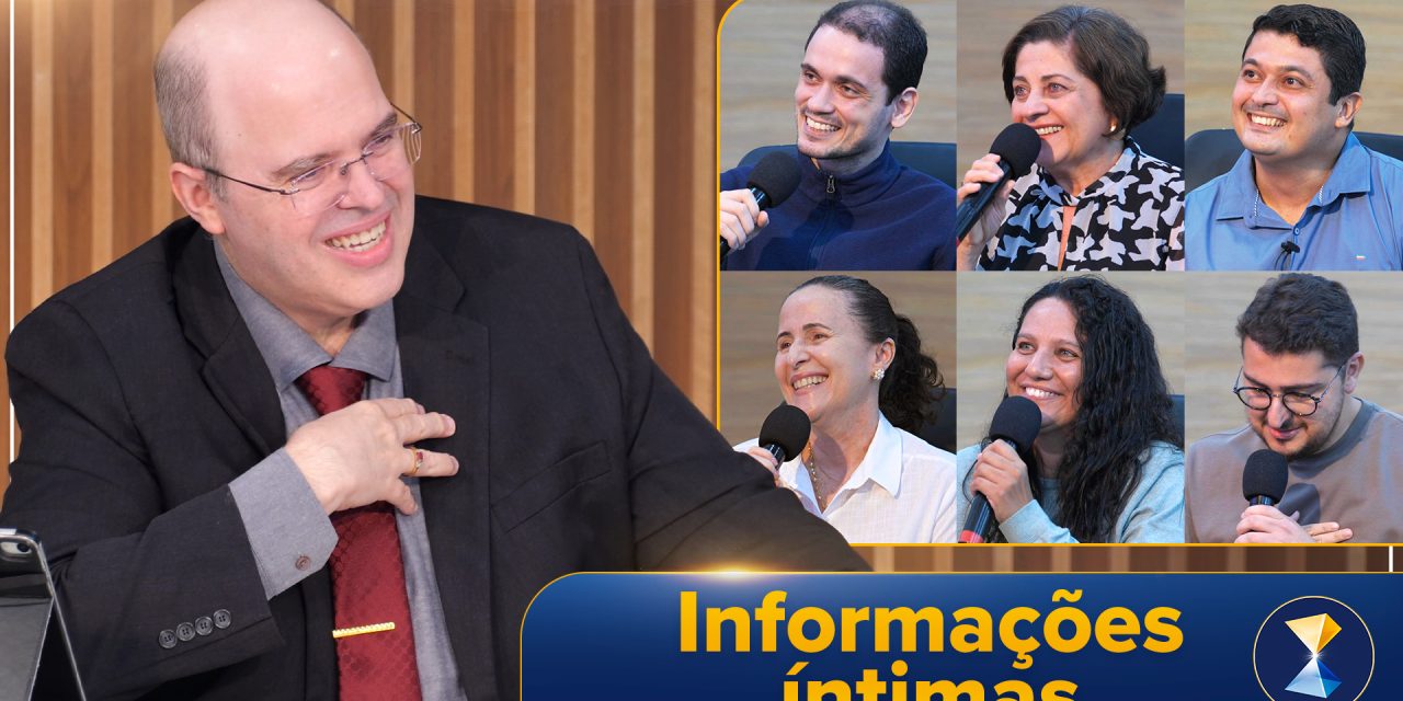 6 pessoas recebem mensagens espirituais, com informações íntimas, perante uma plateia de centenas